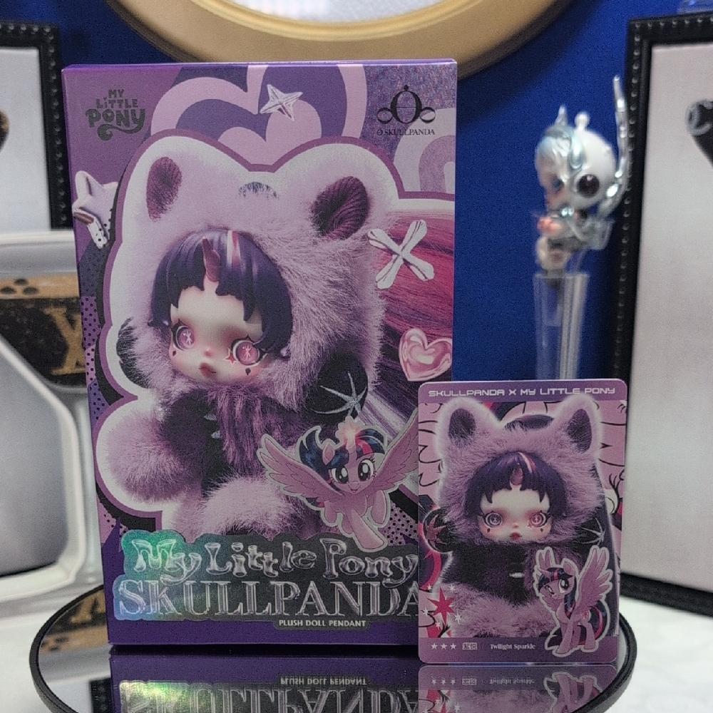 Skull Panda - My Little Pony Series - Revealed, Unopened - TWILITE SPARKLE 🌚💎